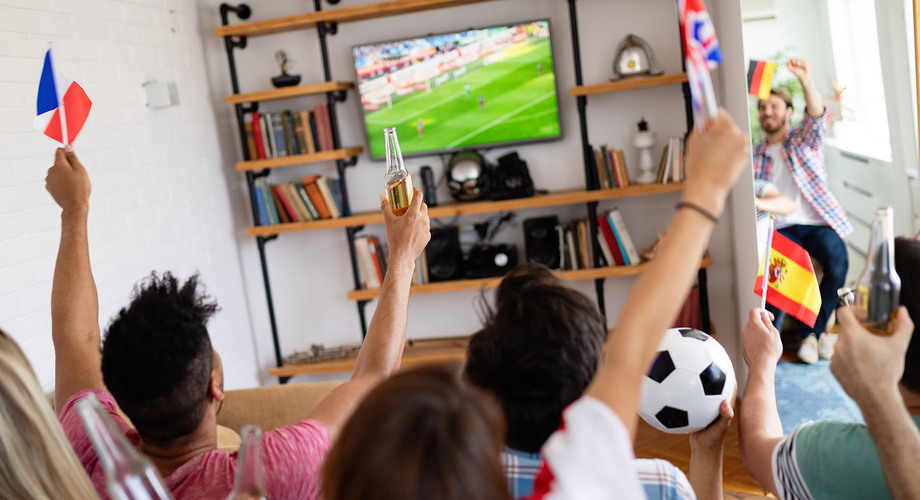 Le foot booste l’audience TV 