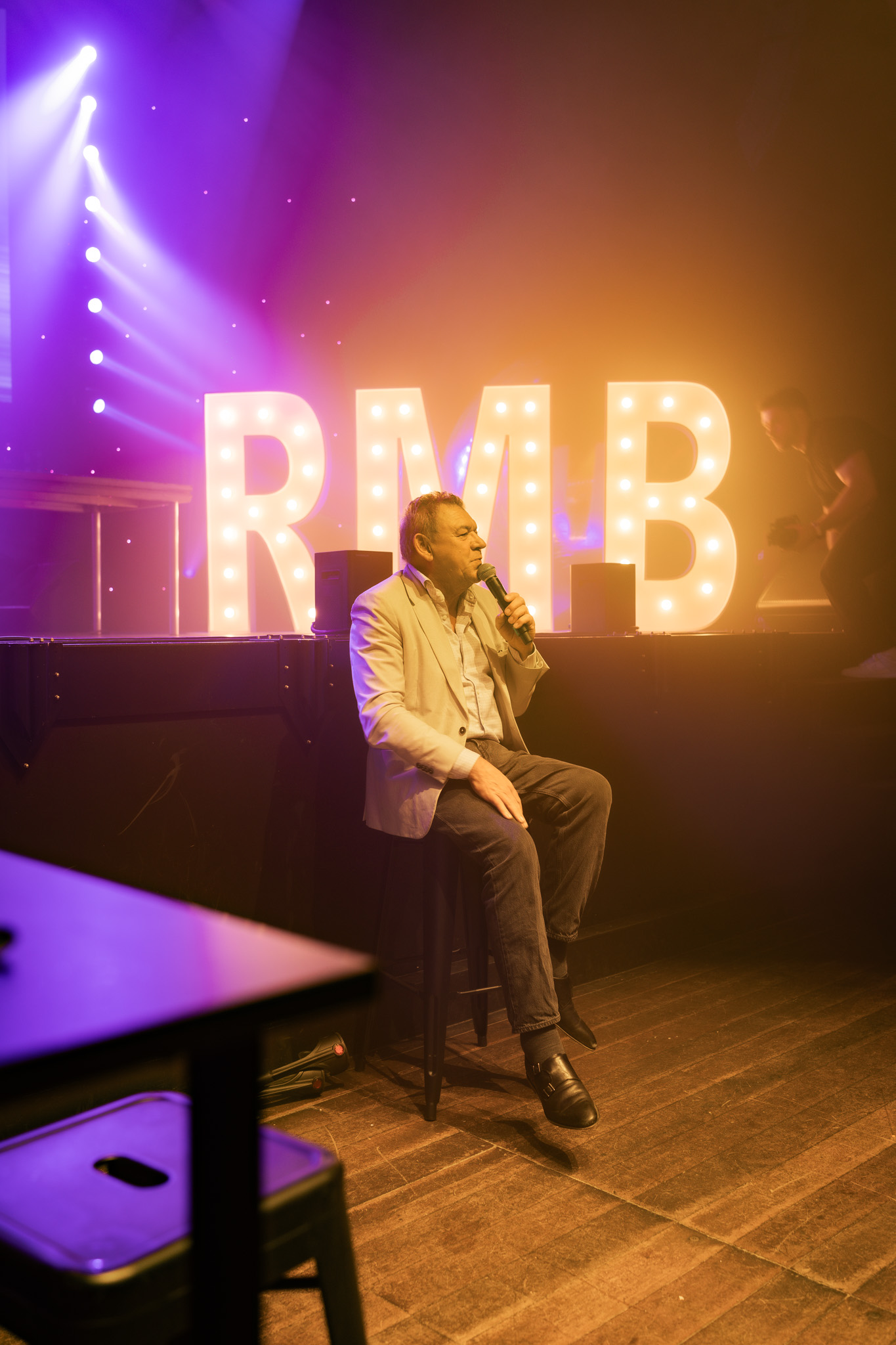 Toespraak Yves 40-jarig feest Galerie Foto's RMB