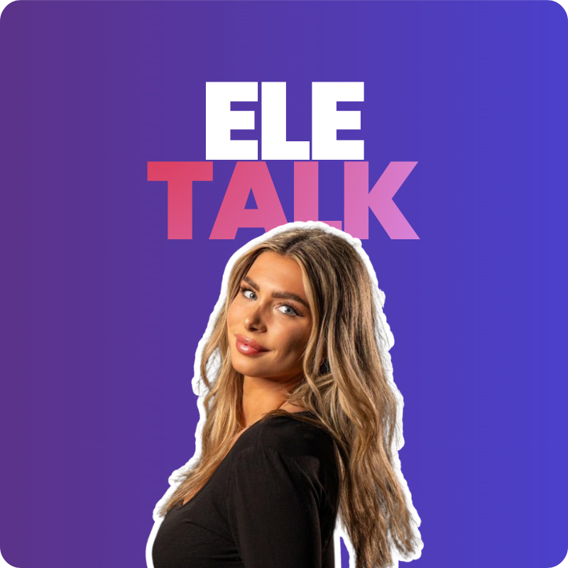 een vrouw met lang blond haar