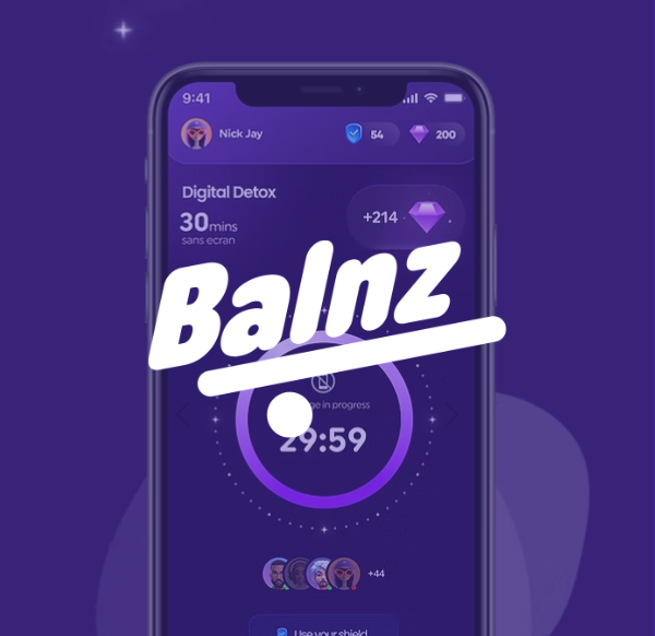 News card - RMB invests in Balnz - phone