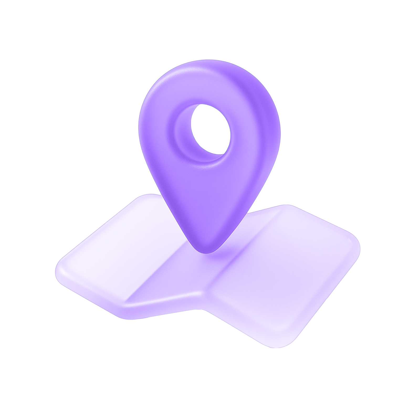 pin localisation map location - picto mauve