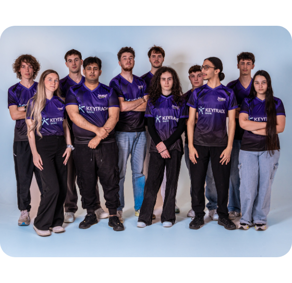 a group of people posing for a photo