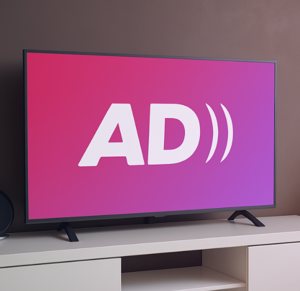 Pub TV sous-titrée et audiodécrite sur la RTBF 
