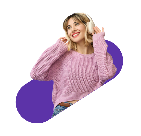 Radioreclame of audio advertising op internet