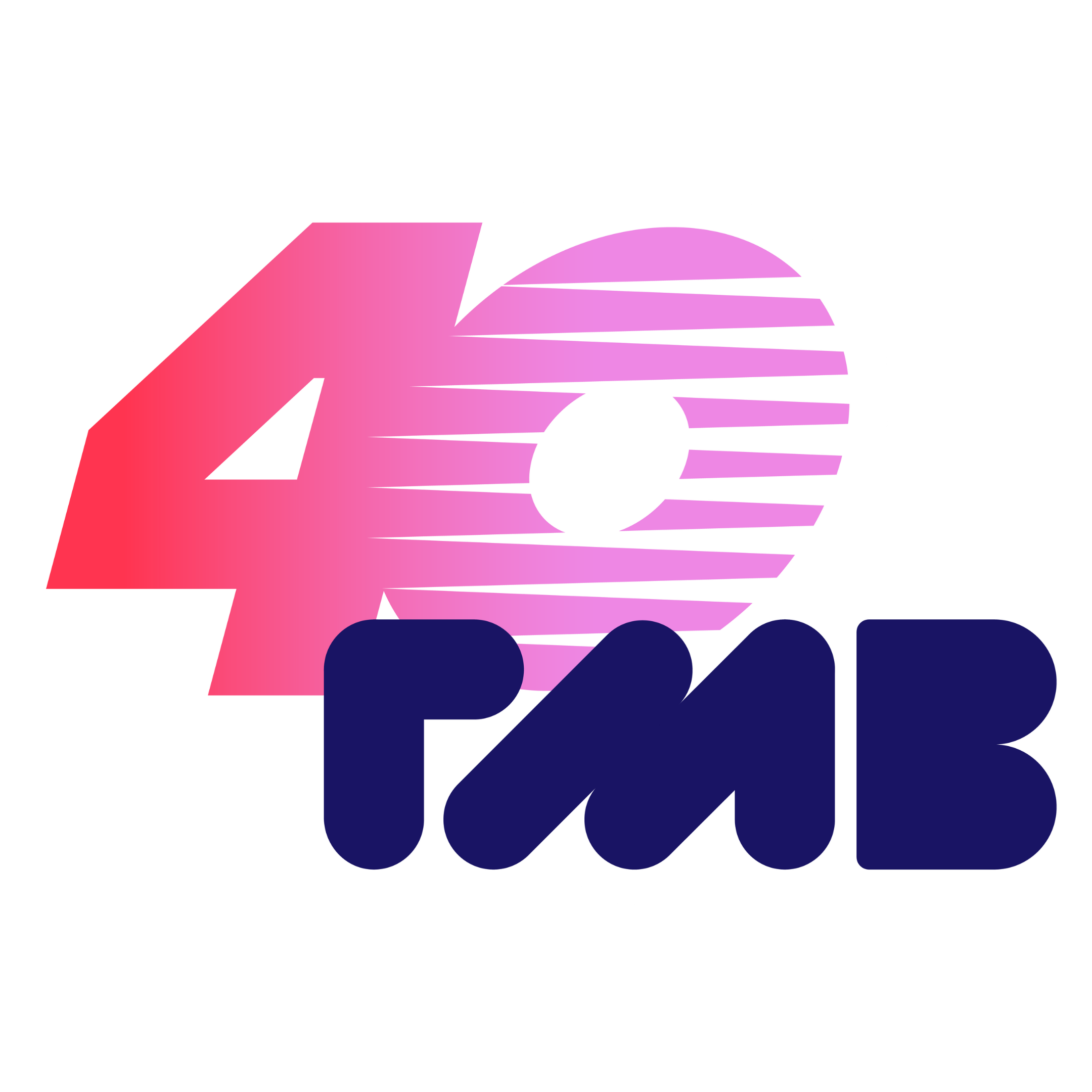 Logo RMB 40 years