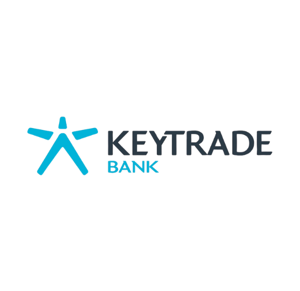 a blue and black logo