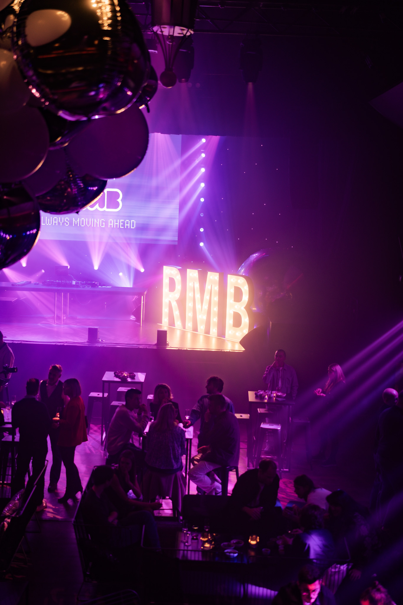 soirée 40 ans Galerie Photos RMB lettres