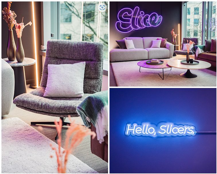 Studios Slice voor audiovisuele productie