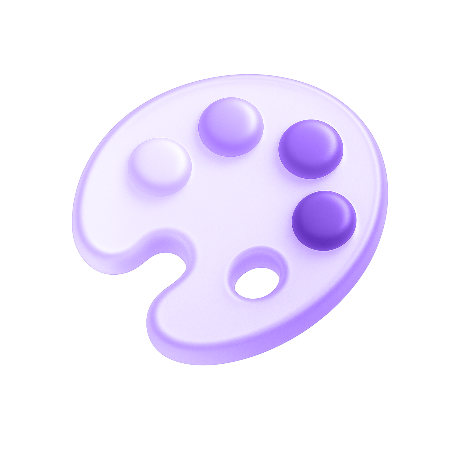 creativiteit schilderij pictogram mauve